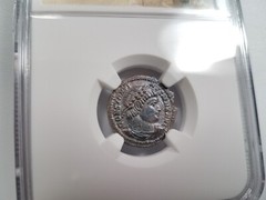 Constantine I Roman Empire BI Nummus AE3/4 NGC AU Ancient Epfig Hoard The Great