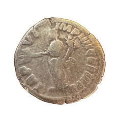 Roman Empire Commodus AR Silver Denarius 191-192 AD