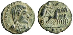 Divus Constantine I The Great “Quadriga” Lyons Rare