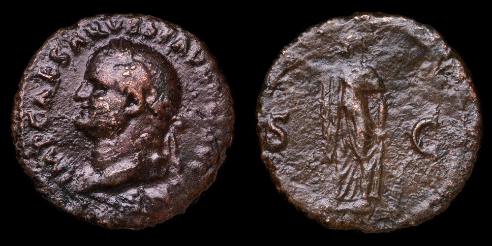 Vespasian As – SPES – 26 mm / 9,05 gr.