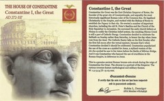 Roman AE Constantine I the Great AD 272-337 NGC VF London Mint Ancient Coin Slab