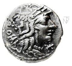 Ancient Rome Republic (Calidia-Fulvia-Metellus) Denario