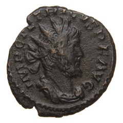 GALLIC EMPIRE – 271-274 AE Antoninianus – Tetricus I – Pax Standing Left