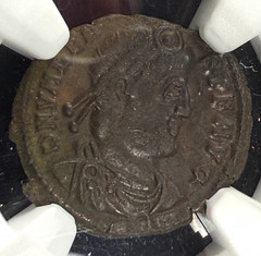 Valens AE3 Nummus NGC VF Roman Empire AD 364-378 Clear Detail WingedVictory/Isis