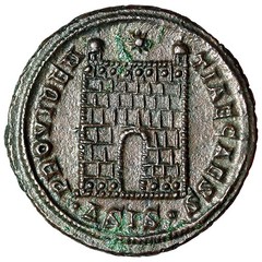 Constantius II Caesar “Campgate” Siscia Extremely Fine
