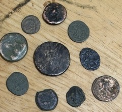 Lot Of 10 Ancient Roman Coins