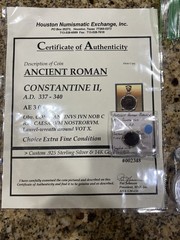 Ancient Roman Coin Constantine II A.D 337-340