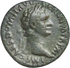 🏛Rare ancient Roman silver Denarius Domitian 92 AD Minerva THUNDERBOLT, RIC 737
