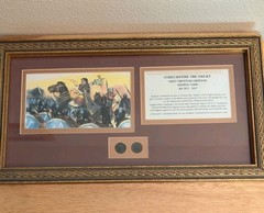 Framed Constantine The Great Bronze Coins AD 307-337