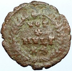 JULIAN II the APOSTATE Philosopher 361AD Authentic Ancient Roman Coin i100545