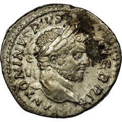 [#494855] Coin, Caracalla, Denarius, 210-213, Rome, EF, Silver, RIC:223