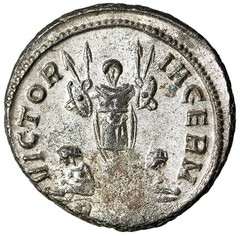 Probus Silvered Antoninianus “War Trophy, Captives” Rome