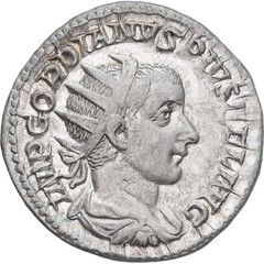 [#138160] Gordian III, Antoninianus, 241-243, Rome, Silver, AU, RIC:86