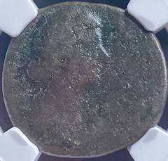 Empress Faustina Jr NGC Certified Ancient Roman Coin 147-175 AD As Genuine