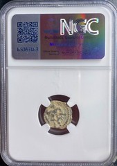 Ancient Petra Nabataean Kingdom 9BC-40AD NGC Genuine Coin Aretas IV Nabataea