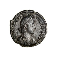 Constantius II. A.D. 337-361. AE SPES Restorer of Republic CONSE Constantinople