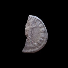 #M725# Roman silver denarius coin of Marcus Aurelius from 176 AD