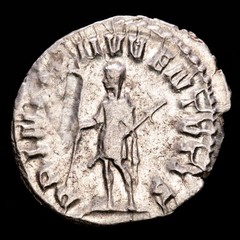 Herennius Etruscus Antoniniano (4,48 gramosg) 251 d.C. Roma RIC 147c; C 26. Enc