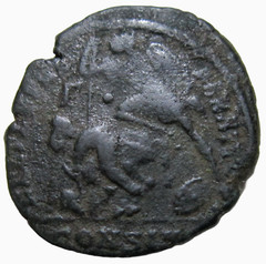 CONSTANTIUS GALLUS AS CAESAR, 351-354 AD. AE CENTENIONALIS. CONSTANTINOPLE MINT