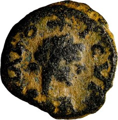Philadelphia Decapolis Elagabalus AE15 Asteria Rare Ancient Roman Coin VF Judaea
