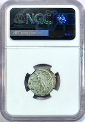 235-238 AD Maximinus I Ancient Roman Silver Denarius Coin NGC Choice XF