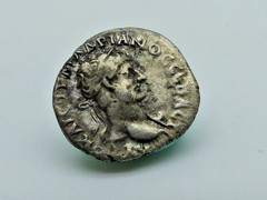 Roman Silver Coin Hadrian AD 119/20 Hemidrachm smaller Denarius Auction House