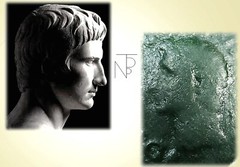 Ancient Imperial ROME (AUGUSTUS) Axis-Eagle-Eagle