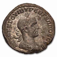 Roman Provincial BI Tetradrachm (238-253 AD) Ch XF (Random)