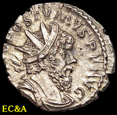 260-269AD ANTONINIANUS POSTUMUS ROMANO GALLIC EMPIRE (AC097)
