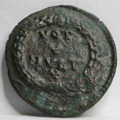 ROME Imperial Caesar JOVIAN Bronze AE3 Nummus VOT Pannonia Jovianus Scarce #F11