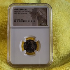 NGC Roman Empire Licinius I AD 308-324 Billon Nummus AE3 Coin