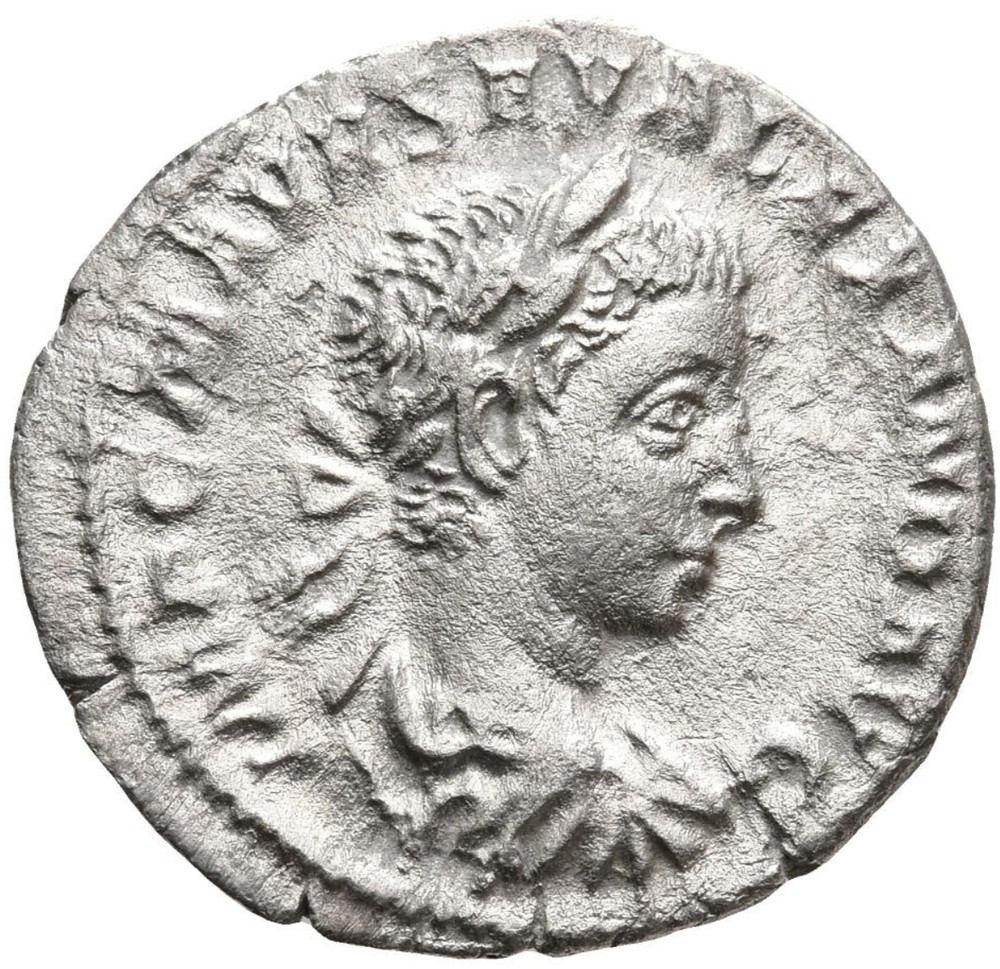 Silver Denarius Emperor Severus Alexander Ancient Roman Coin Libertas 20mm