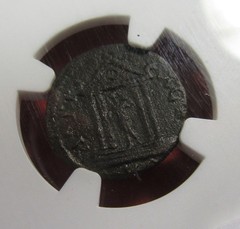Lydia, Nacrasa Faustina Jr. 147-175/6 AD NGC Ch VF. AE18. (526099)