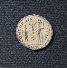Constantius Æ Antoninianus Antioch AD 293 Radiate Concordia Ancient Roman Coin