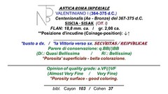 Impero Romano (Valentiniano I) Centenionale-Siscia