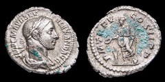 Severus Alexander Denarius – P M TR P V COS II PP – 20 mm / 2,99 gr.