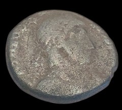 Ancient CONSTANTINE GREAT War Prisoner Coin Roman Empire 20mm – 2H-4