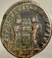 Constantine The Great Genuine Roman Coin 318-320AD Victoriae 2 Victories
