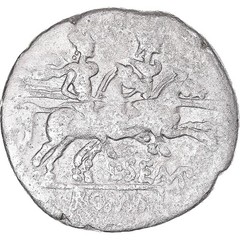 [#1170754] Coin, Sempronia, Denarius, 148 BC, Rome, VF(30-35), Silver, Crawford:
