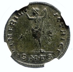 GALERIA VALERIA Daughter of DIOCLETIAN Ancient 308AD Roman Coin VENUS NGC i95593