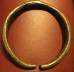 Ancient Roman Artifact Iron arm bracelet 100AD -400ADSize :95mmOD/83mmID/8mm