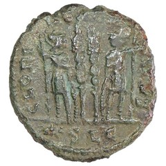 Roman Coin Constantin II Centenionalis Or Nummus Cuivre – 334-335 – RIC.263