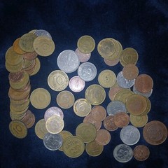 LOT OF 50 SMALL Alemania COINS FAIR CONDITION OF THE CHRISTIAN ERA