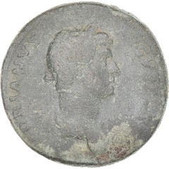 [#1170626] Coin, Hadrian, Sestertius, 129-130, Rome, F, Bronze, RIC:1138