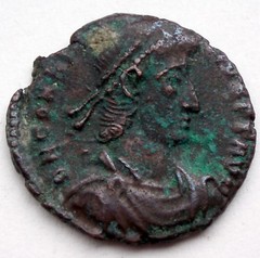 ROMAN COIN Fel Temp Reparatio, CONSTANTIUS AE 17mm Sirmium Mint O8.6