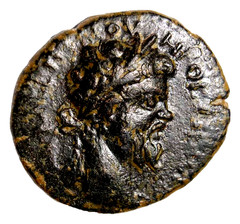 Septimius Severus Æ25 of Petra, Decapolis Judaea Arabia. AD 193 Biblical Coin