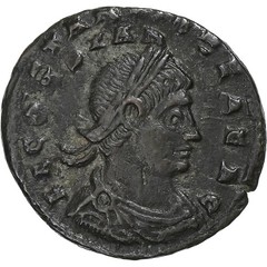 [#1279226] Constans, Follis, 335-337, Siscia, Bronze, AU, RIC:255