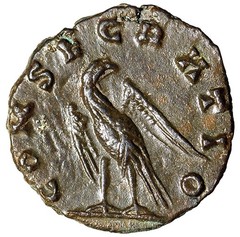 Divus Claudius II Gothicus Antoninianus “Eagle” Extremely Fine