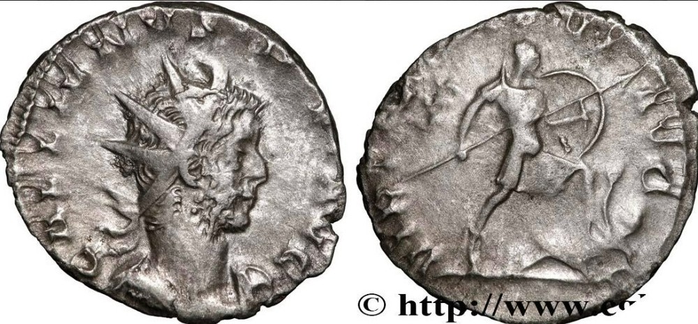253-268 AD Rome’s DARKEST HOUR Emperor GALLIENUS Billon ROME Mint “ANTONINIANUS”