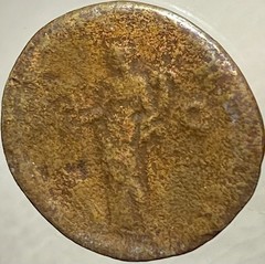 Roman Emperor Vespasian Genuine Ancient Coin 69AD-79AD Bronze As